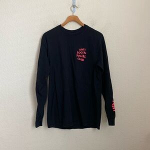 Anti Social Social Club Get‎ Weird black Long Sleeve size M